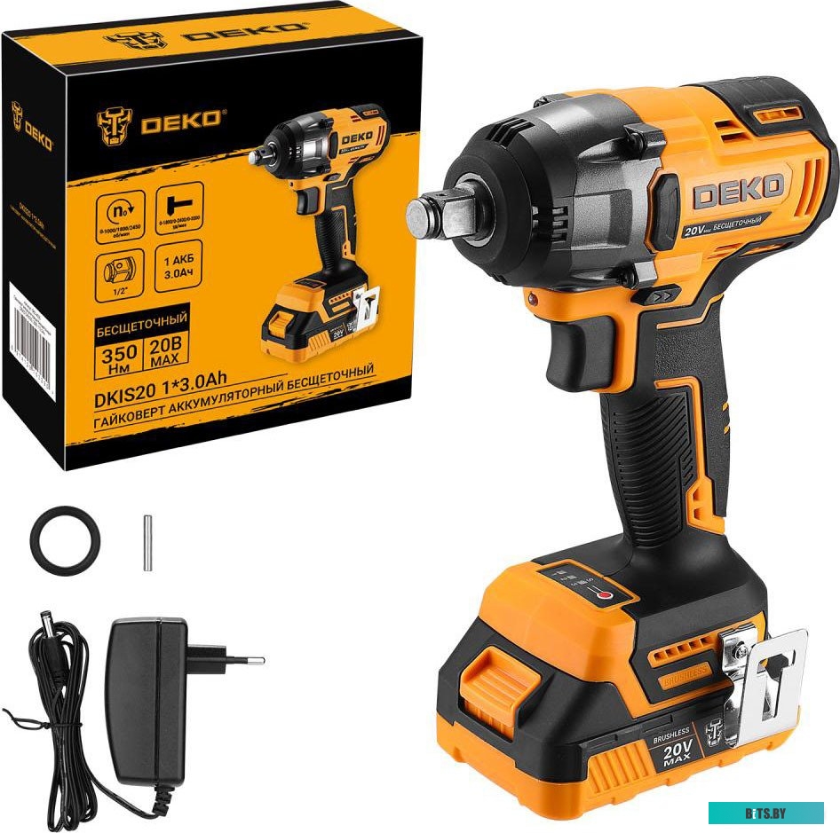 Гайковерт Deko DKIS20 063-4035 (с 1-им АКБ)