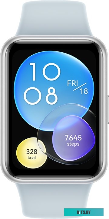 Умные часы Huawei Watch FIT 2 Active международная версия (серо-голубой) <YDA-B09S>