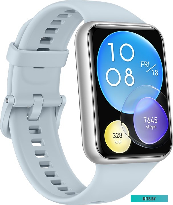 Умные часы Huawei Watch FIT 2 Active международная версия (серо-голубой) <YDA-B09S>