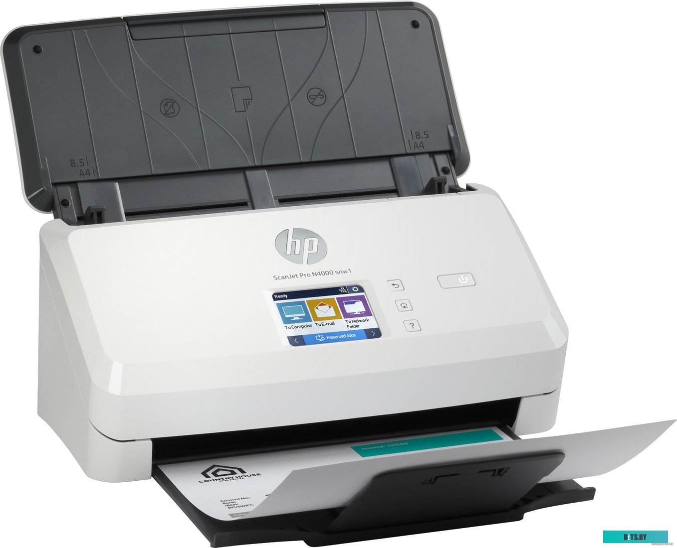 Сканер HP ScanJet Pro N4000 snw1 6FW08A