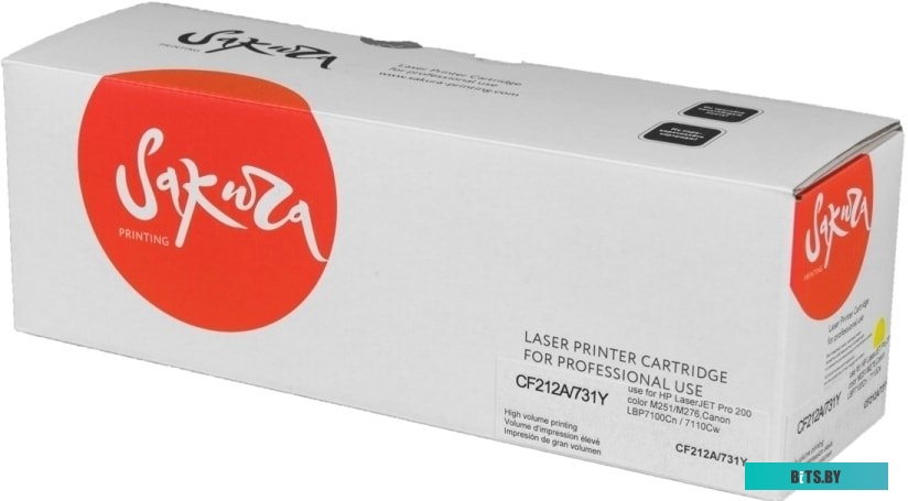 Картридж Sakura Printing SACF212A/731Y (аналог HP CF212A/731Y)