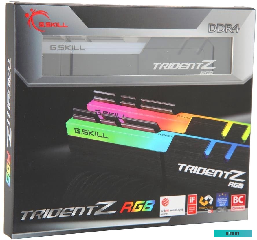 Оперативная память G.Skill Trident Z RGB 2x8GB DDR4 PC4-25600 F4-3200C16D-16GTZR