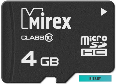 Карта памяти Mirex microSDHC 13612-MC10SD04 4GB
