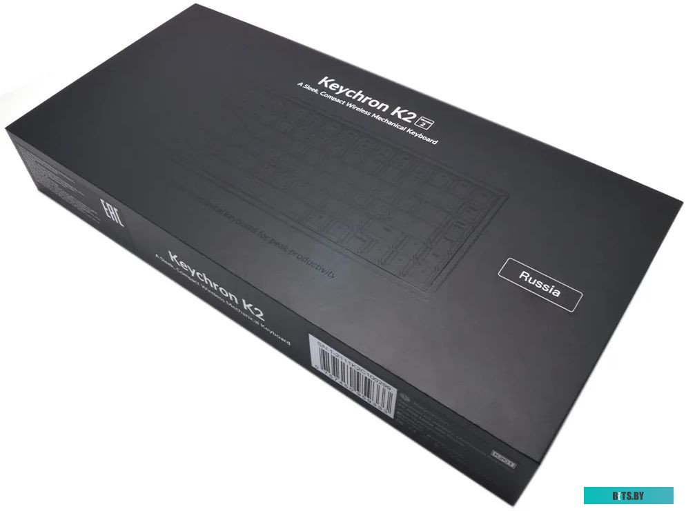 Клавиатура Keychron K2 Wireless V2 RGB K2-C1H-RU (Gateron G Pro Red)