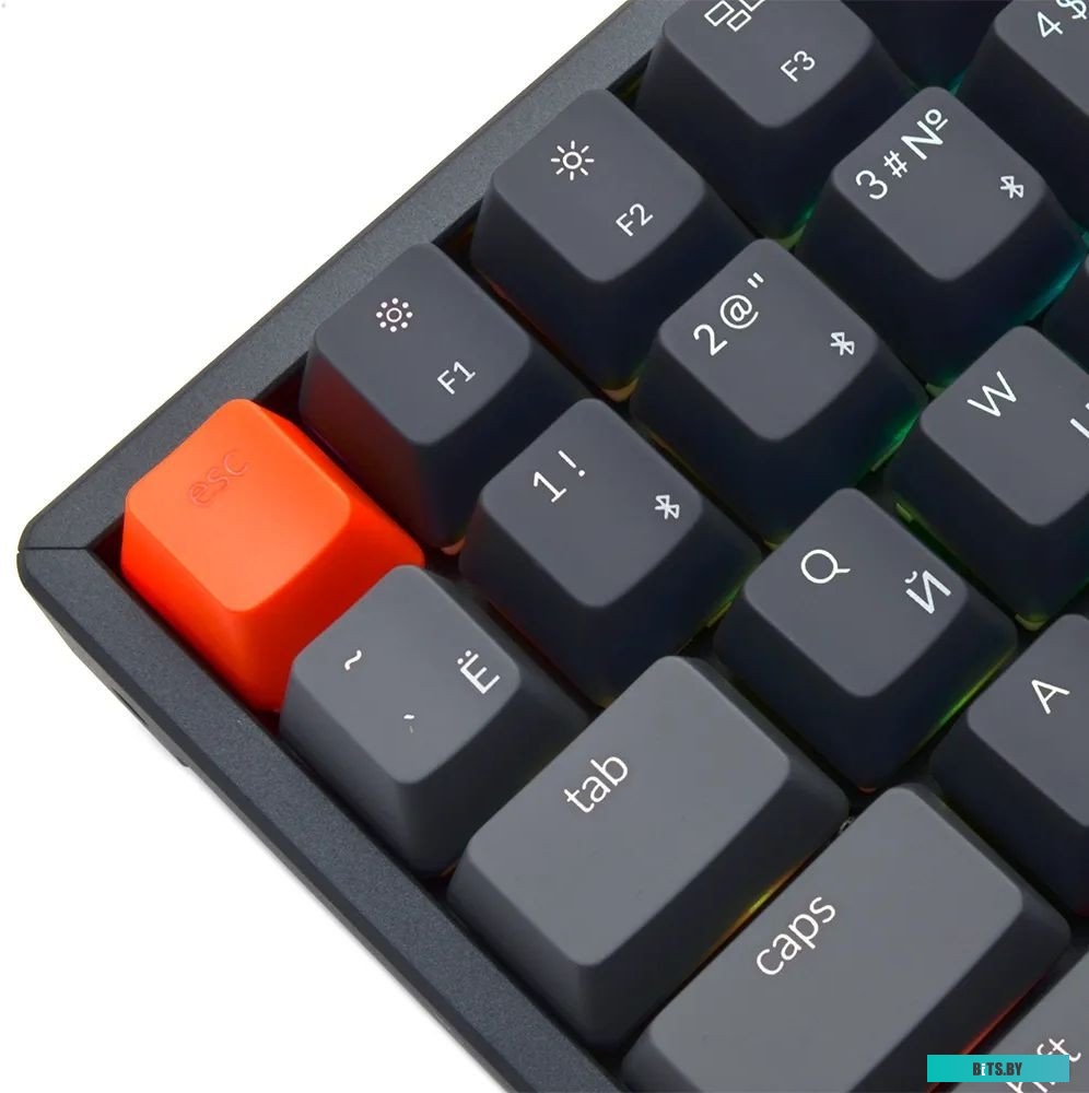 Клавиатура Keychron K2 Wireless V2 RGB K2-C1H-RU (Gateron G Pro Red)