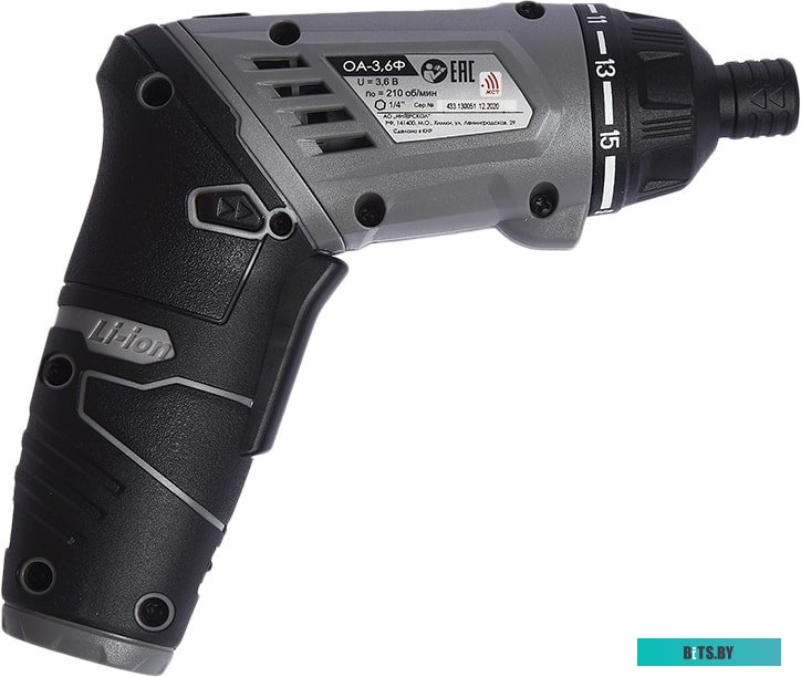 Электроотвертка Интерскол ОА-3.6Ф 433.0.2.00 (с 1-м АКБ, блистер)