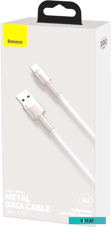 Кабель Baseus USB Type-A - USB Type-C CAKF000102 (1 м, белый)