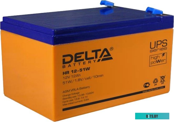 Аккумулятор для ИБП Ventura HR 1251W (12 В/12 А·ч)