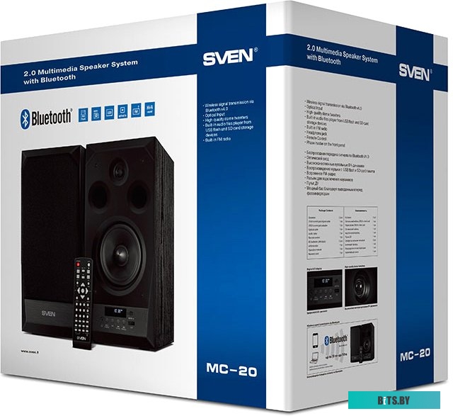Компьютерные колонки SVEN MC-20 <SV-014438>