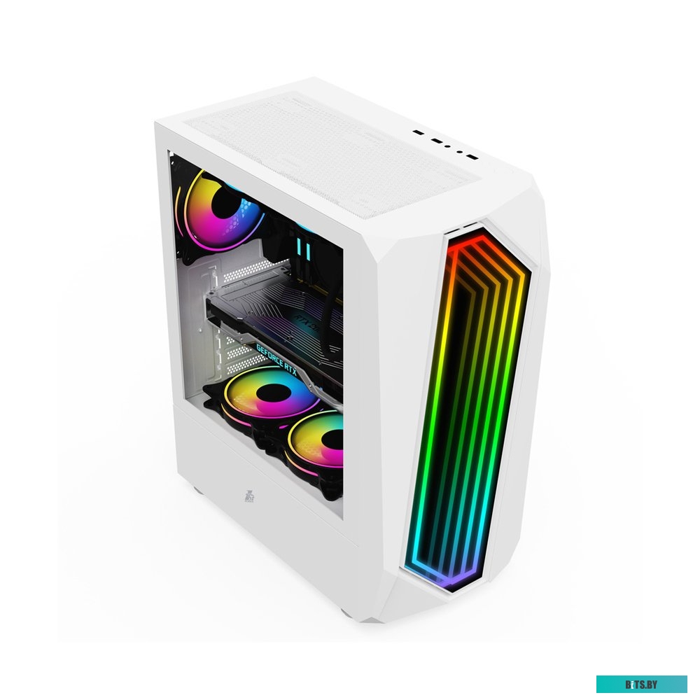 Корпус 1stPlayer Infinite Space IS-6 (белый) <IS6-WH-1F1-W>