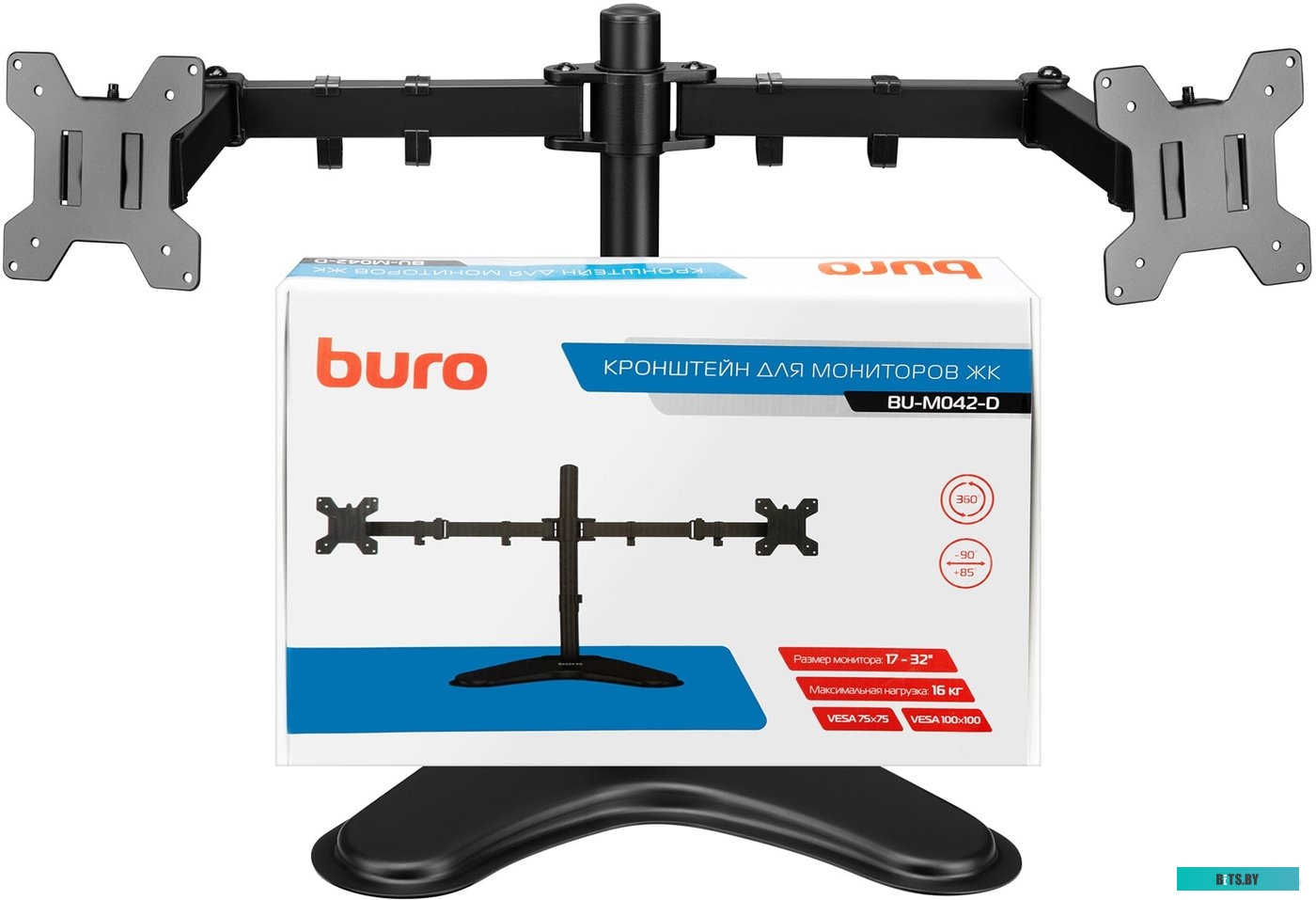 Кронштейн Buro BU-M042-D (черный)
