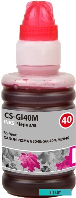 Чернила CACTUS CS-GI40M (аналог Canon GI-40M)