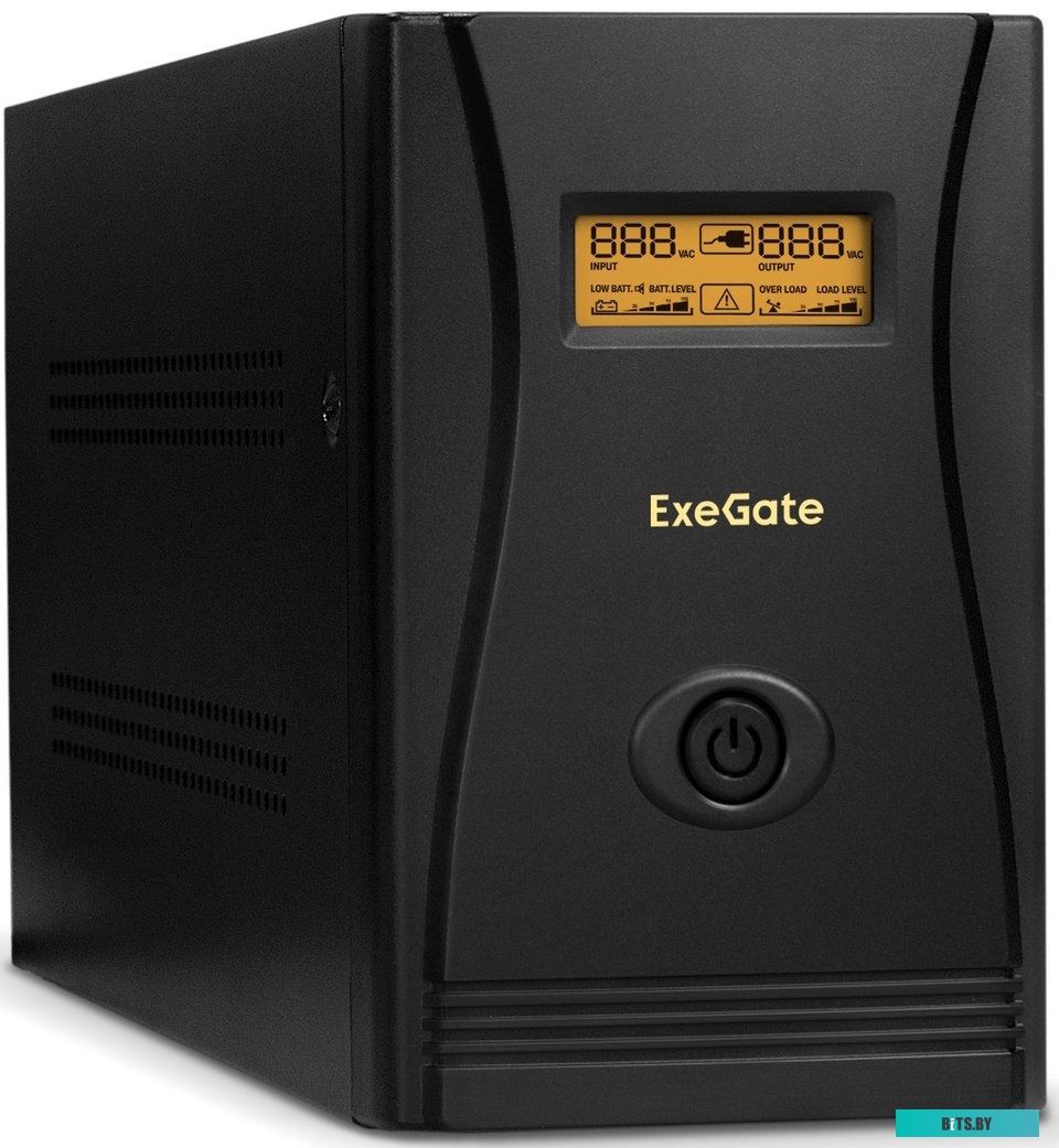 Источник бесперебойного питания (ИБП) ExeGate SpecialPro Smart LLB-3000.LCD.AVR.EURO.RJ.USB <EP287660RUS>