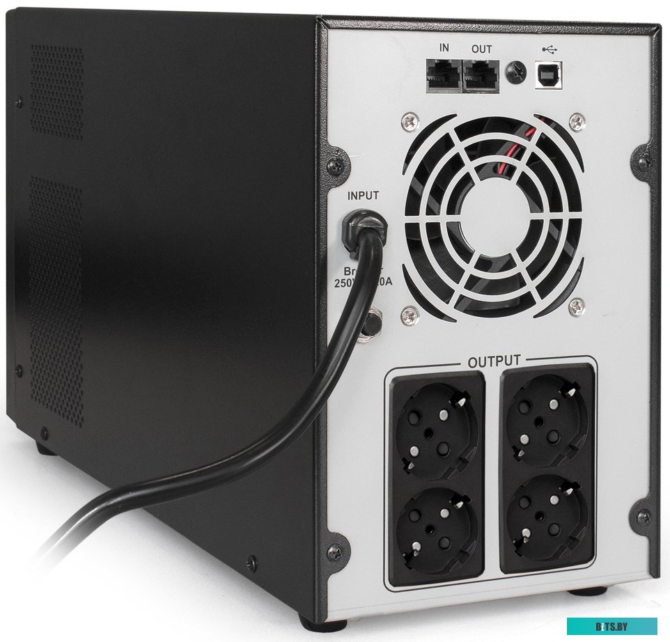 Источник бесперебойного питания (ИБП) ExeGate SpecialPro Smart LLB-3000.LCD.AVR.EURO.RJ.USB <EP287660RUS>