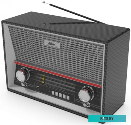 Радиоприемник Ritmix RPR-102 (карбон)