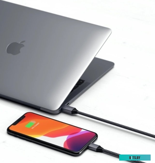 Кабель Satechi USB-C to Lightning MFI ST-TCL18M