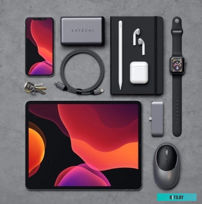 Кабель Satechi USB-C to Lightning MFI ST-TCL18M
