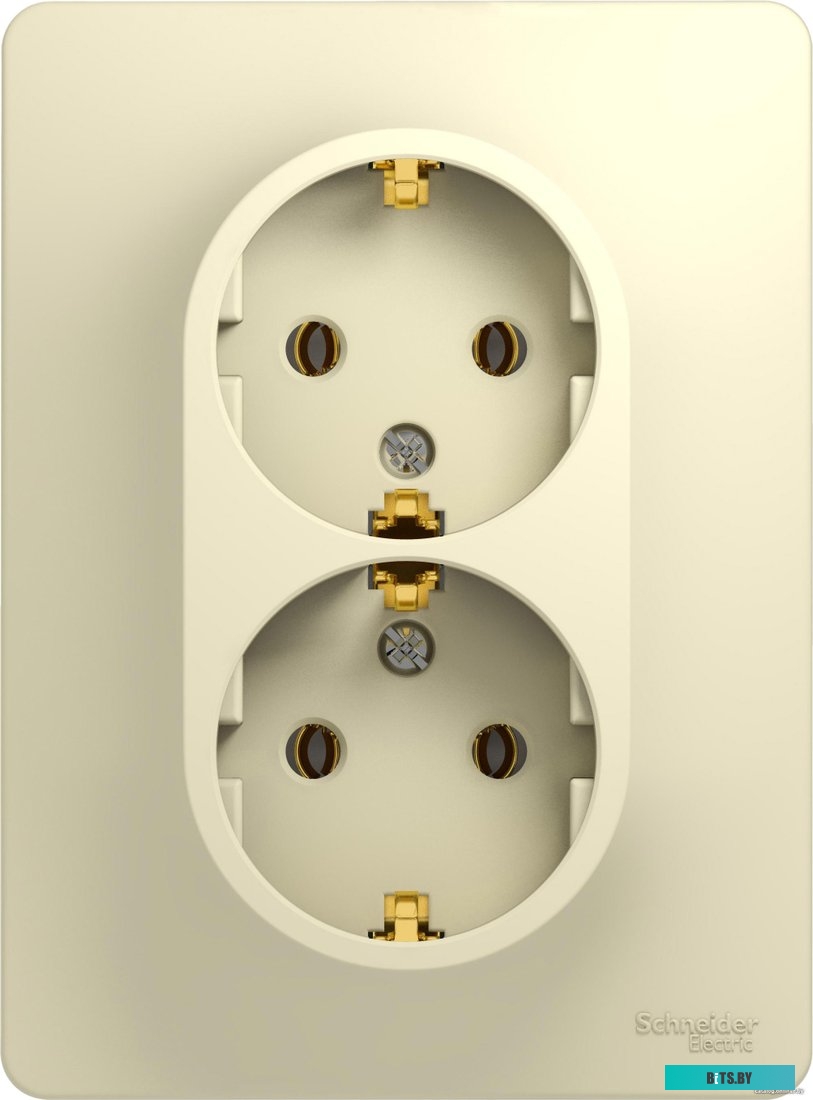 Розетка Schneider Electric Glossa GSL000224 (бежевый)