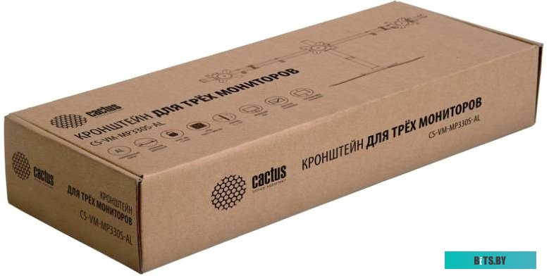 Кронштейн для монитора CACTUS CS-VM-MP330S-AL