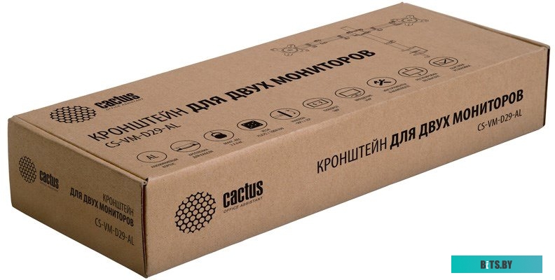 Кронштейн для монитора CACTUS CS-VM-D29-AL