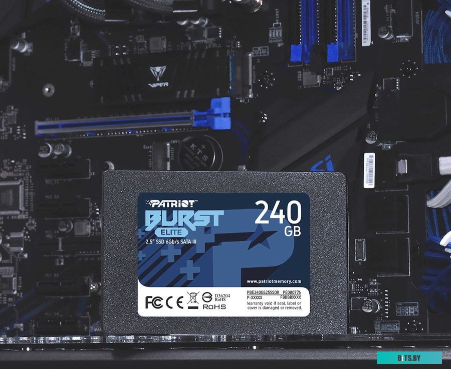SSD Накопитель Patriot Burst Elite 240GB PBE240GS25SSDR