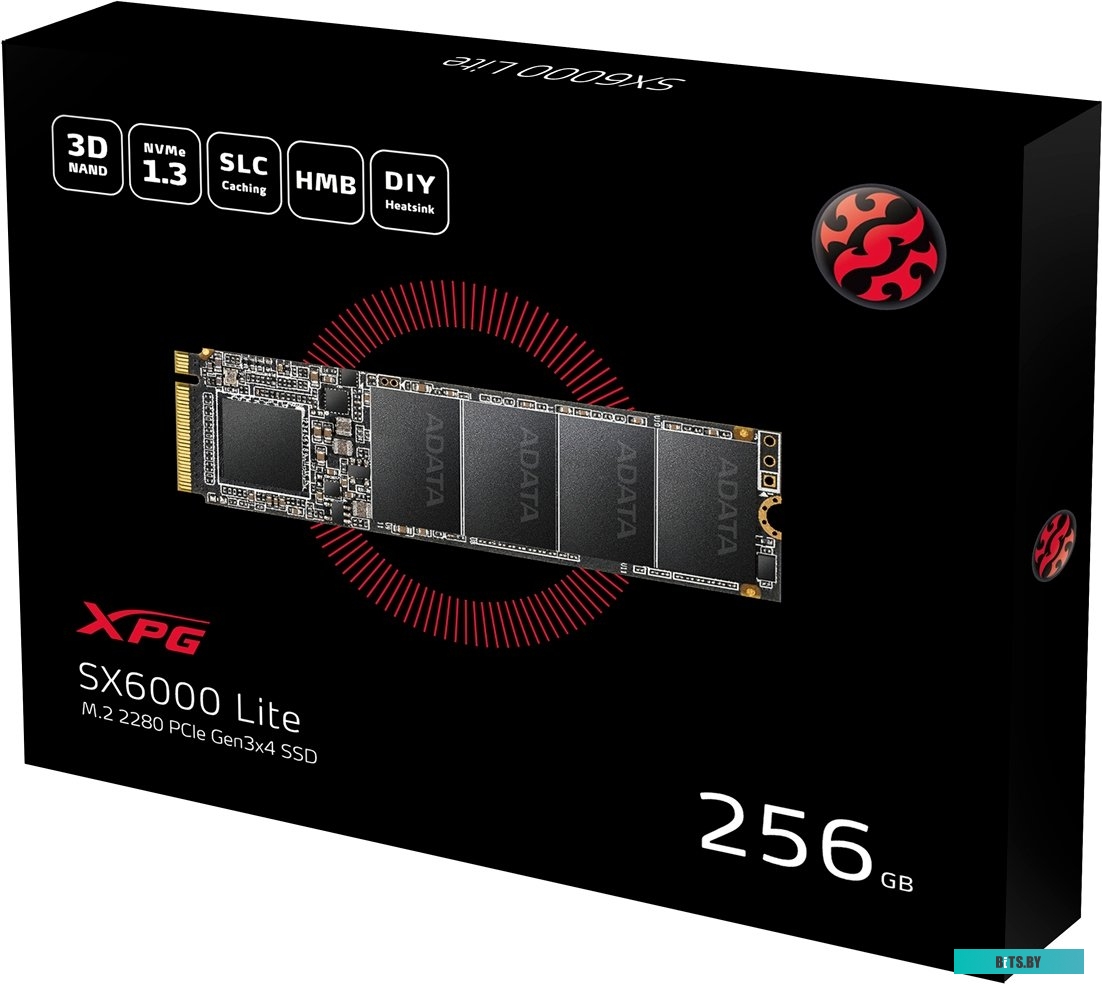 SSD Накопитель ADATA XPG SX6000 Lite 256GB ASX6000LNP-256GT-C
