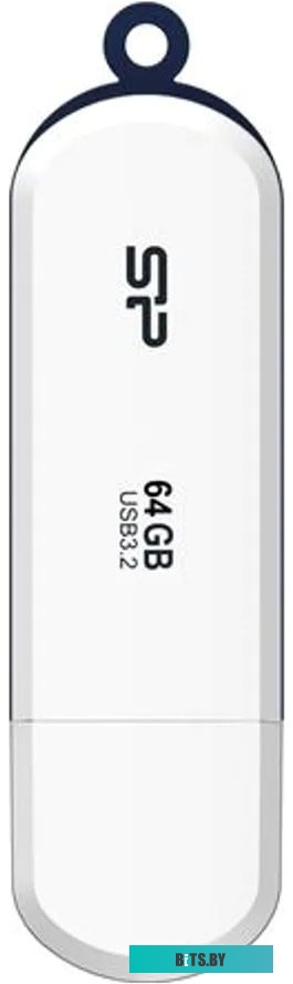 USB накопитель (Флешка) Silicon Power Blaze B32 32GB (белый) <SP032GBUF3B32V1W>