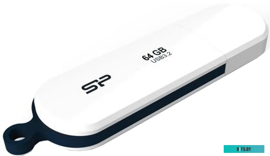 USB накопитель (Флешка) Silicon Power Blaze B32 32GB (белый) <SP032GBUF3B32V1W>