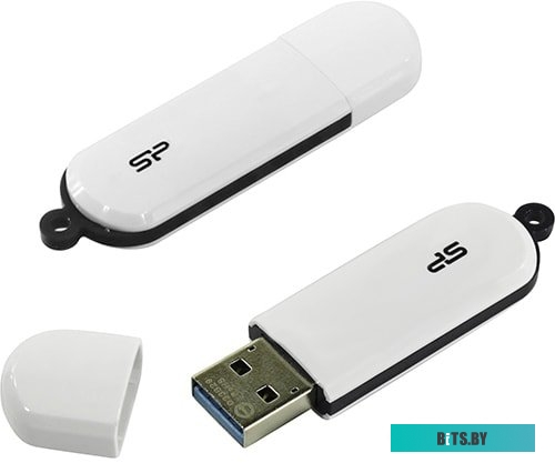 USB накопитель (Флешка) Silicon Power Blaze B32 32GB (белый) <SP032GBUF3B32V1W>