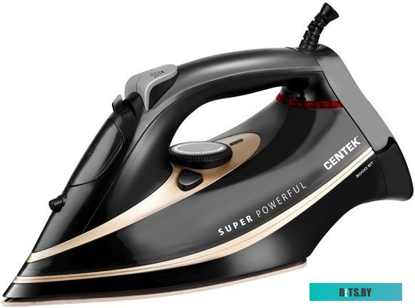 Утюг CENTEK CT-2346 (черный/золотистый)