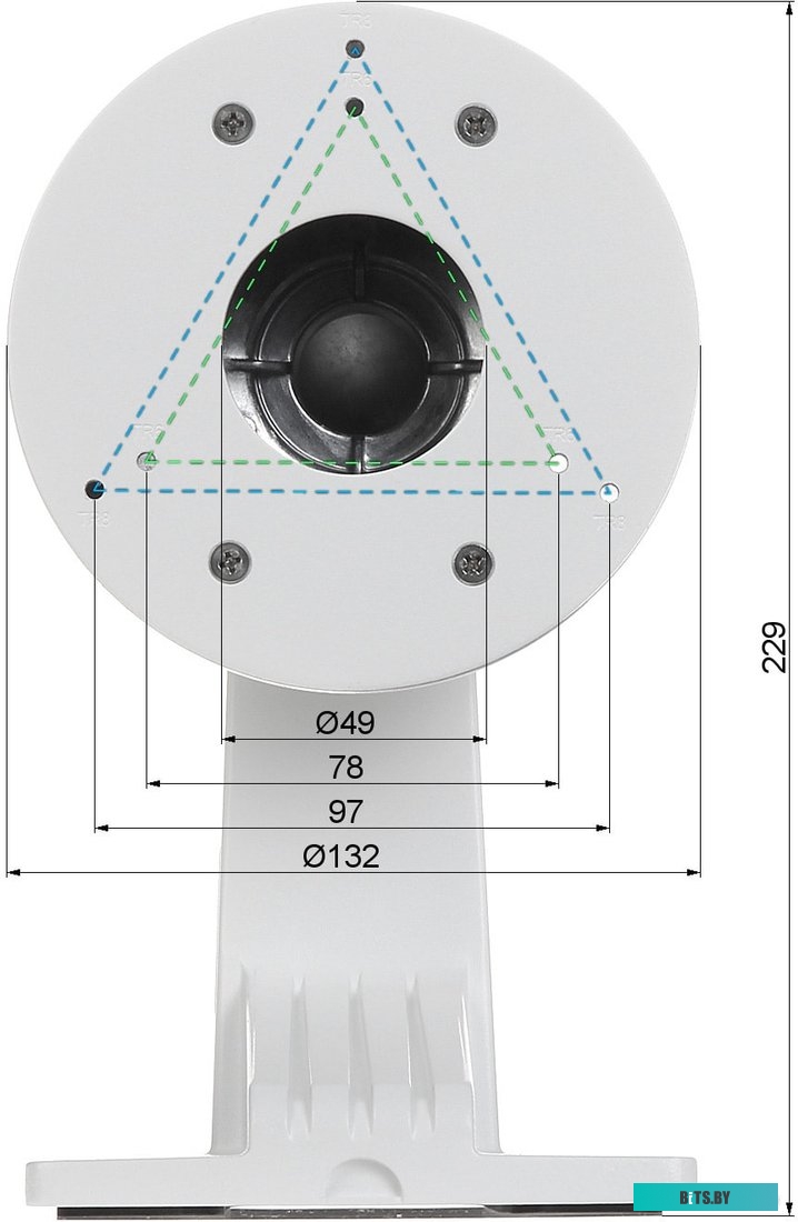 Кронштейн Hikvision DS-1273ZJ-130-TRL