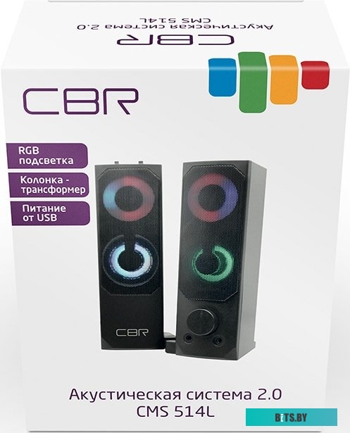 Компьютерные колонки CBR CMS 514L