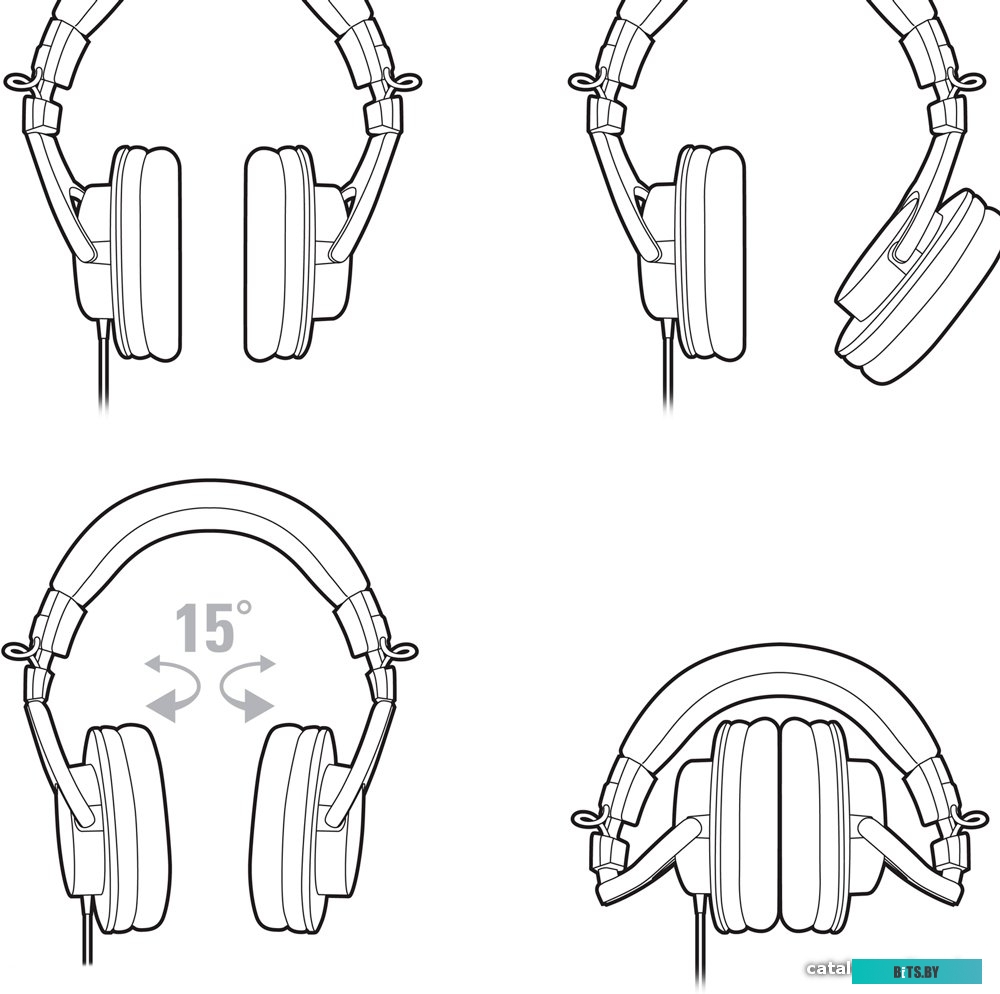 Наушники (Гарнитура) Audio-Technica ATH-M30x