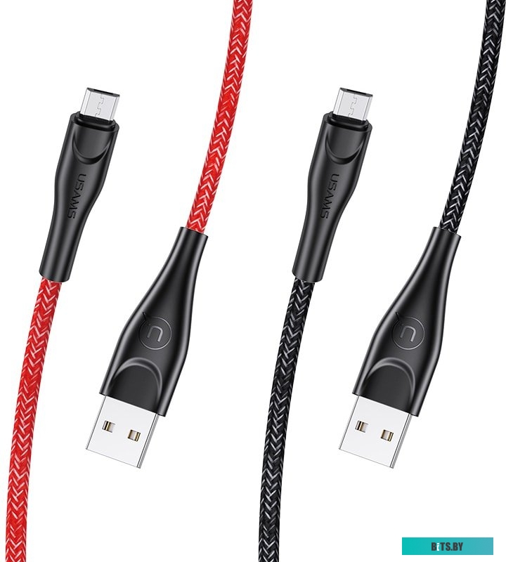 Кабель Usams U41 MicroUSB US-SJ399 (красный) <SJ399USB02>