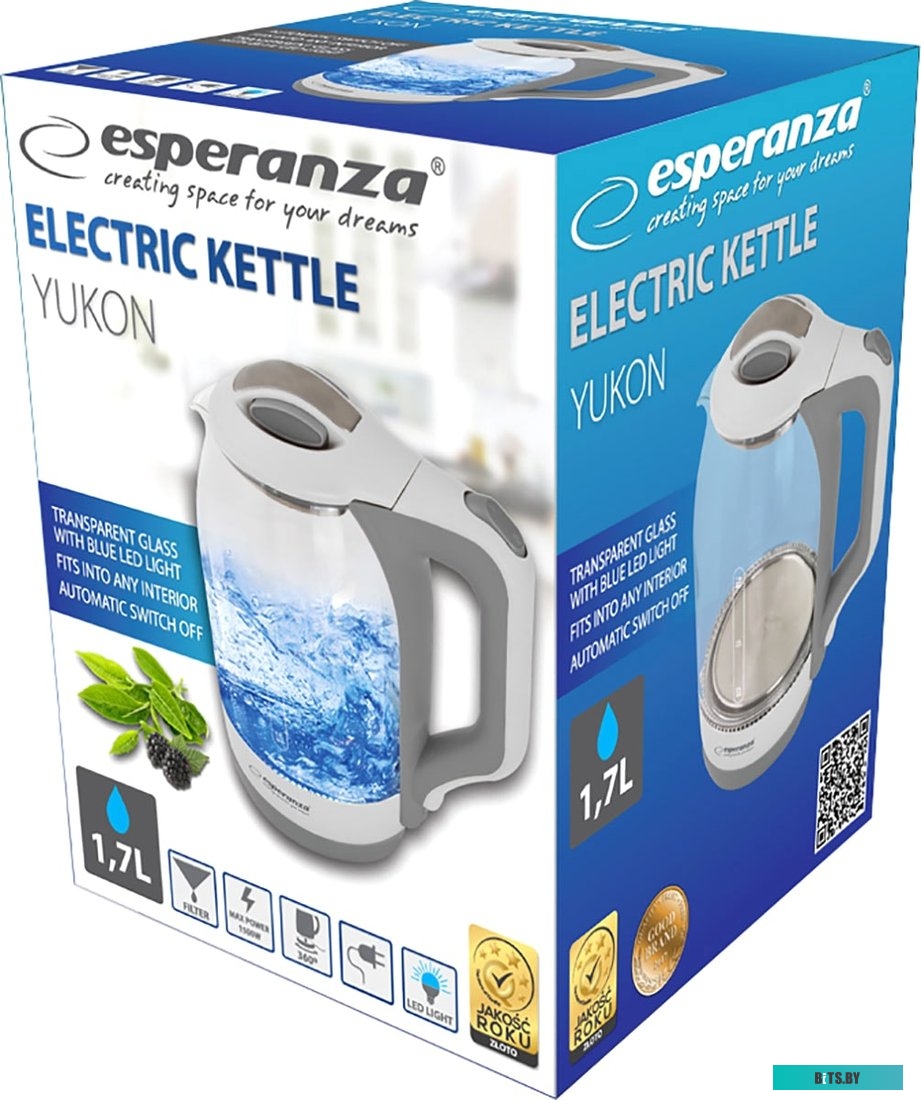 Электрочайник Esperanza Yukon EKK025W