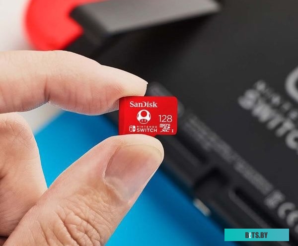 Карта памяти SanDisk For Nintendo Switch microSDXC SDSQXAO-128G-GN3ZN 128GB