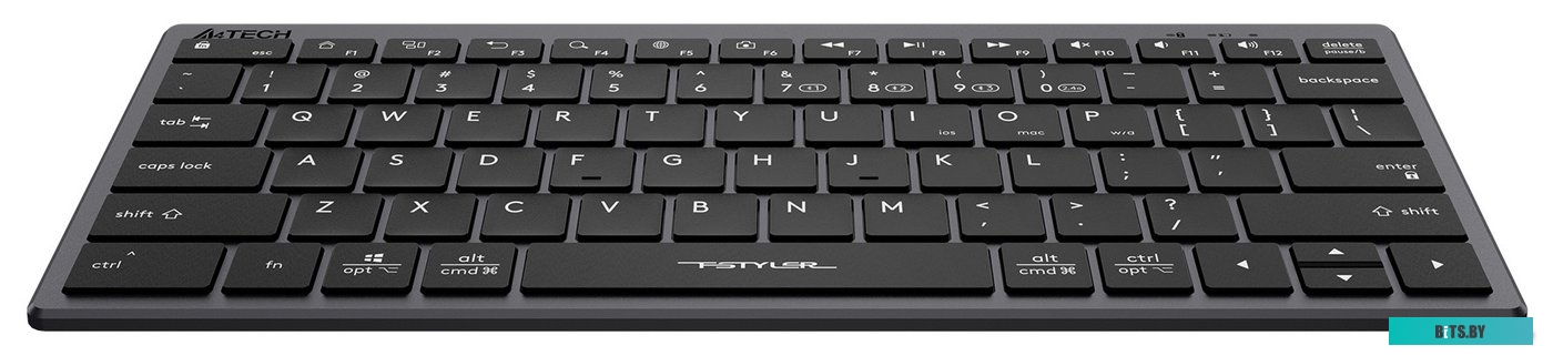 Клавиатура A4Tech Fstyler FBX51C зеленый USB беспроводная BT/Radio slim Multimedia (FBX51C MATCHA GREEN)