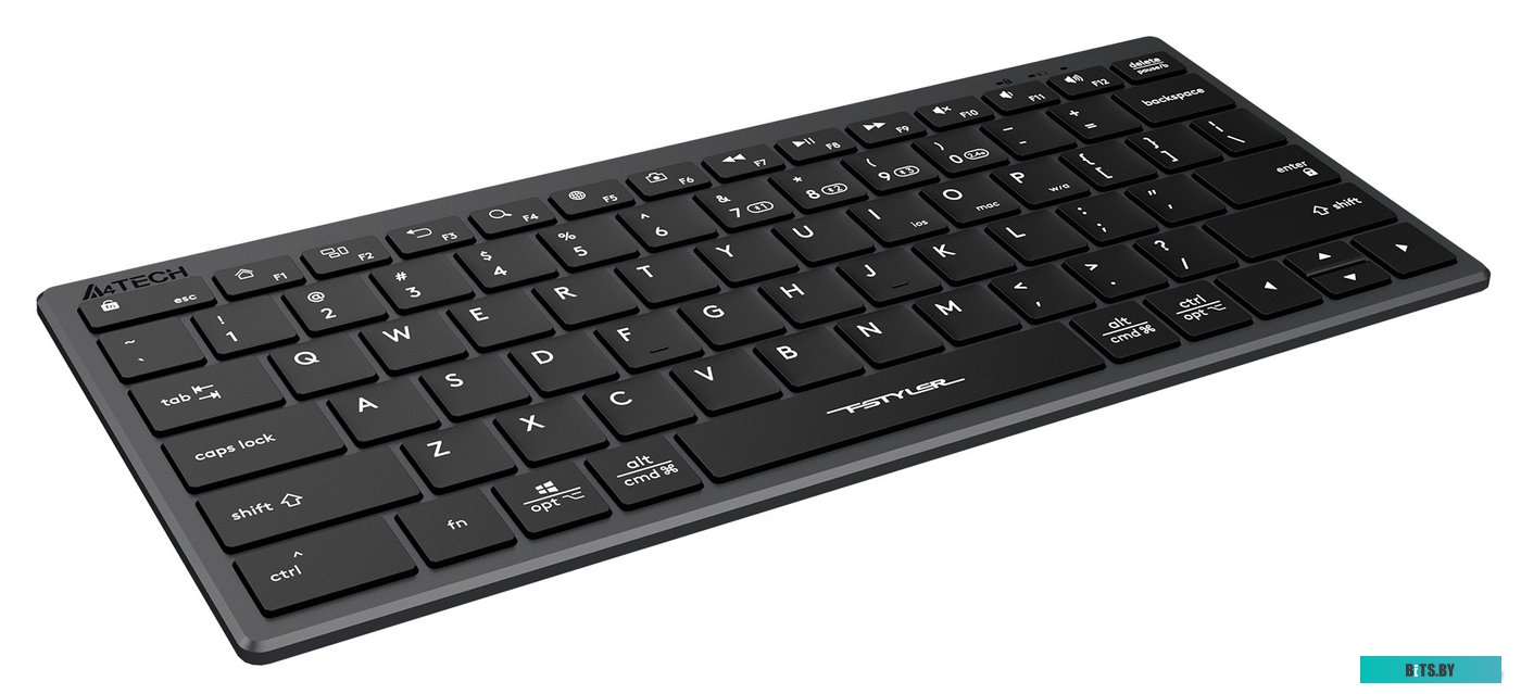 Клавиатура A4Tech Fstyler FBX51C зеленый USB беспроводная BT/Radio slim Multimedia (FBX51C MATCHA GREEN)