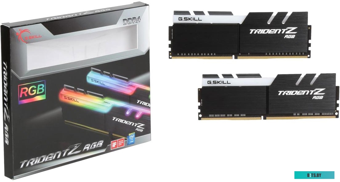 Оперативная память G.Skill Trident Z RGB 2x16GB DDR4 PC4-32000 F4-4000C18D-32GTZR