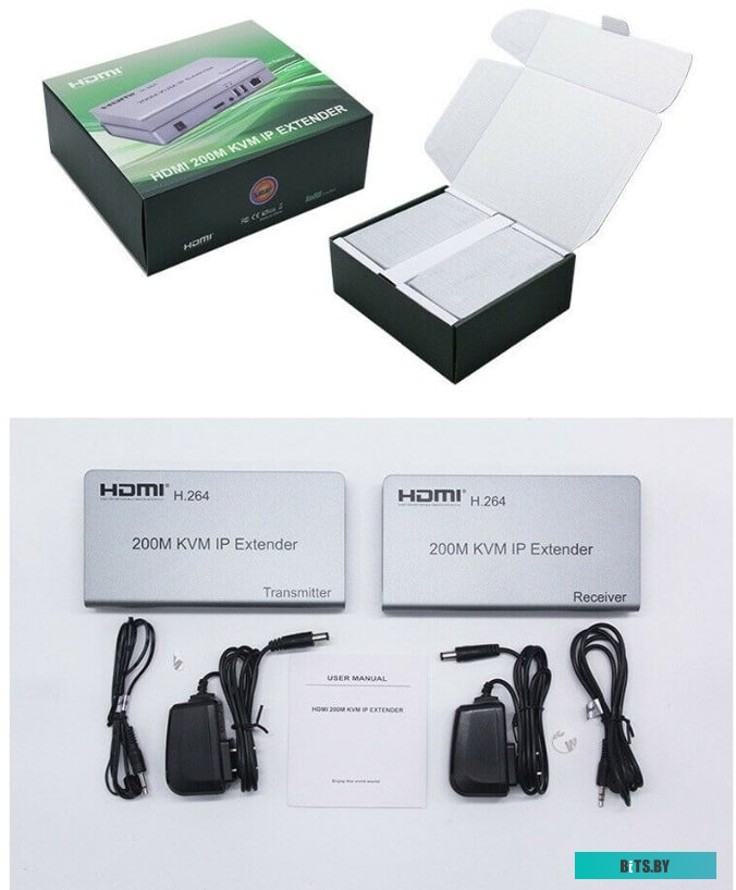 Удлинитель по витой паре Orient VE052 <31069>
