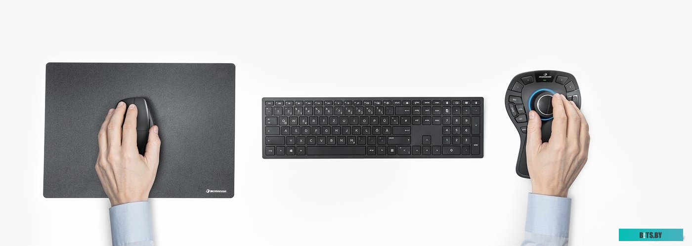 Мышь 3Dconnexion CadMouse Pro Wireless Left <3DX-700079>