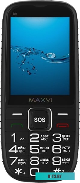 Мобильный телефон Maxvi B9 (черный)