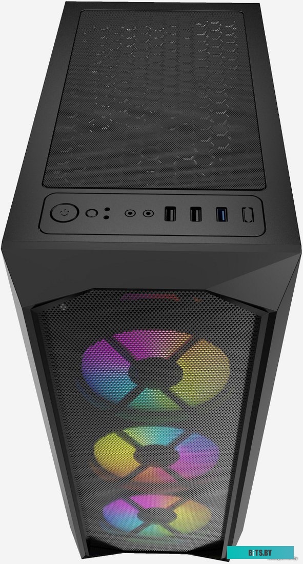 Корпус PowerCase Rhombus X3 Mesh <CMRMX-L3>