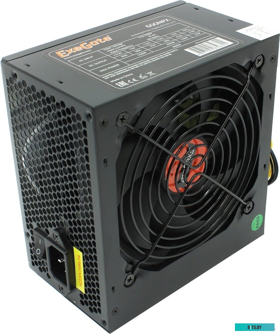 Корпус ExeGate mEVO-9301 600W EX283752RUS