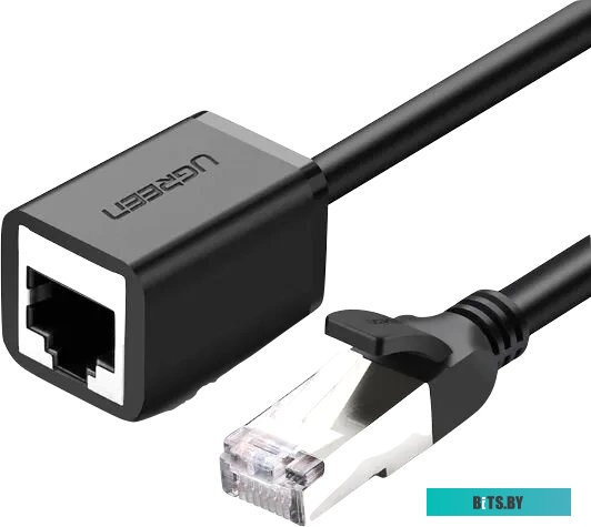 Кабель Ugreen NW122 11278 RJ45 - RJ45 (0.5 м, черный)
