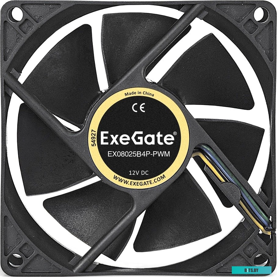 Вентилятор для корпуса ExeGate ExtraPower EX08025B4P-PWM EX283378RUS