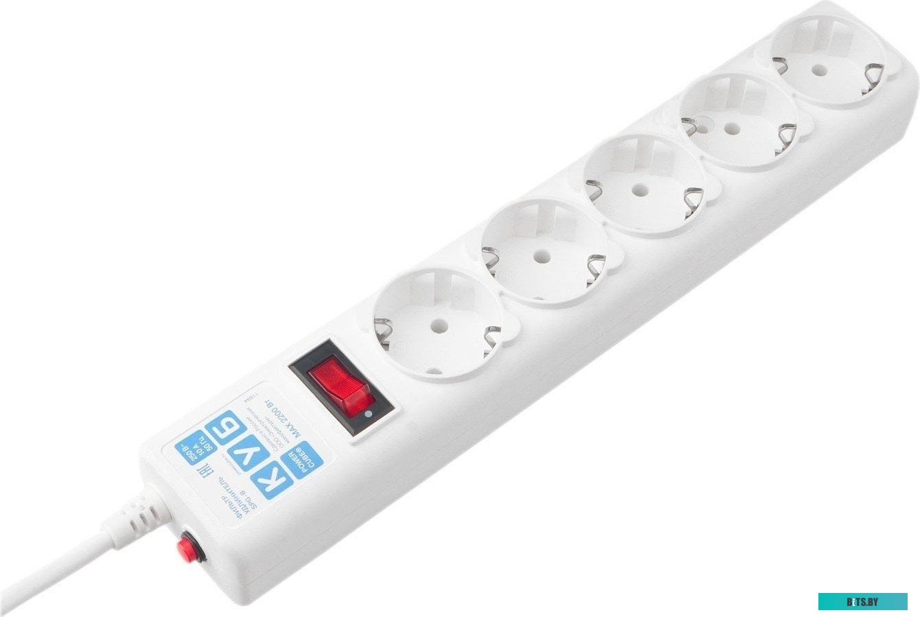 Удлинитель Power Cube SPG-B-0,5M-WHITE