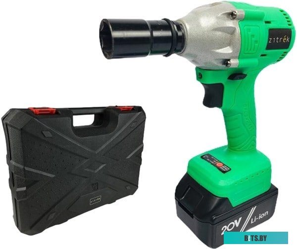 Гайковерт Zitrek Crusher 20-Li (с 1-им АКБ, кейс) <063-4079>
