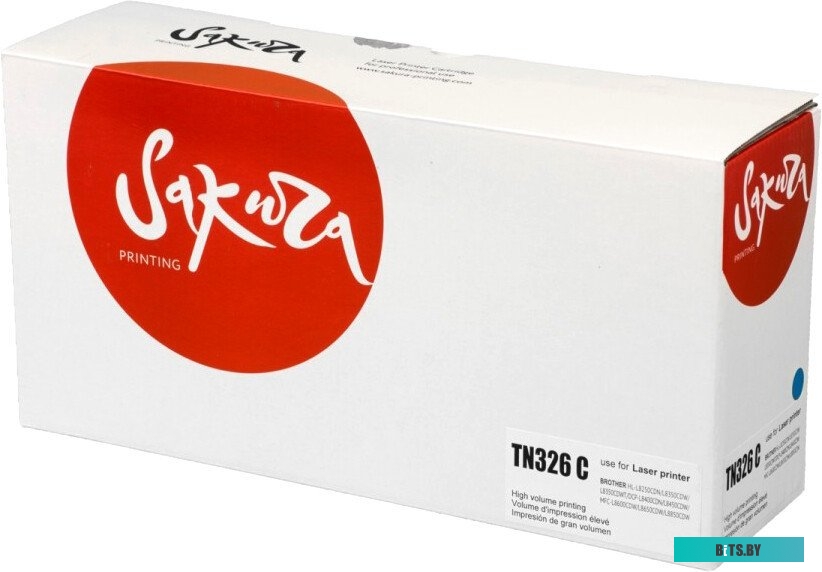 Картридж Sakura Printing SATN326C (аналог Brother TN-326C)