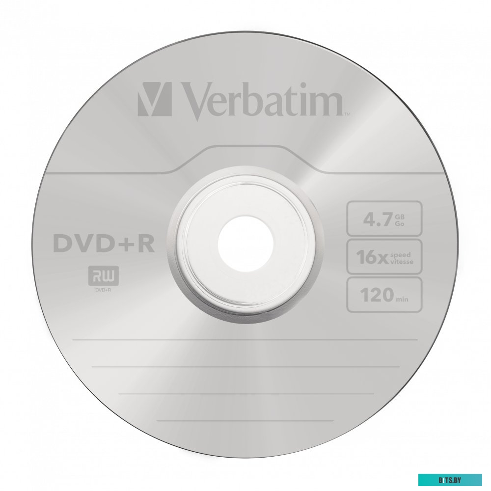 DVD+R диск Verbatim 4.7Gb 16x 43550 (50 шт.)